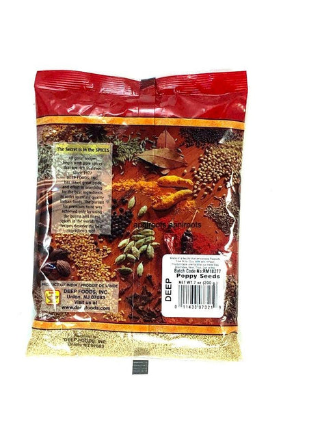 DEEP POPPY SEED 200G - apniroots Grocery